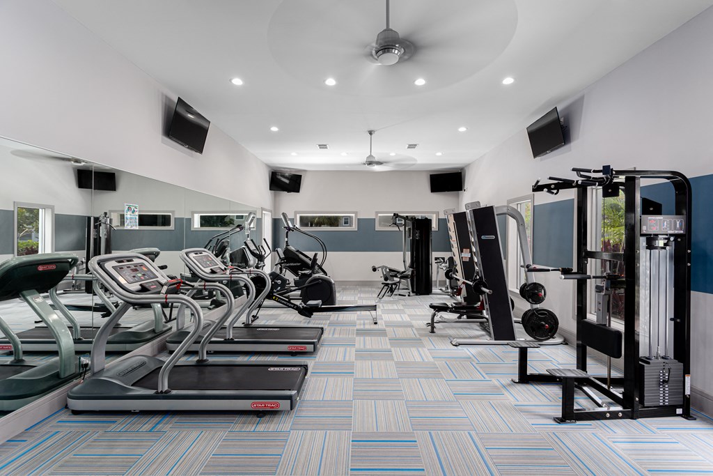 24-Hour State of the Art Fitness Center. at Palms of Boca Del Mar, Boca Raton, Florida